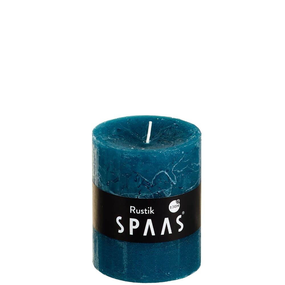 Stompkaars rustiek d7h8cm turquoise - SPAAS Stompkaars Rustiek 7x8 Turquoise