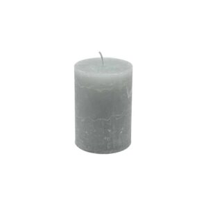 Stompkaars Steel grey 7x10cm - Stompkaarsen - BrandedBy - Grijs
