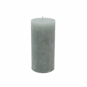 Stompkaars Steel grey 7x15cm - Stompkaarsen - BrandedBy - Grijs