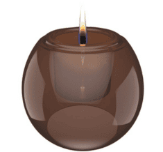 Tenderflames Globus Candle 15 Amber