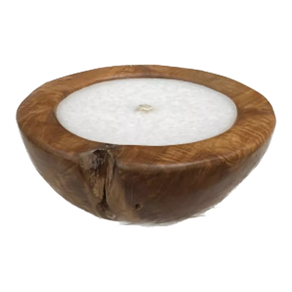 Tuinkaars Bowl Teak Ø20cm Tuinkaars Bowl Teak Ø20cm - Vaderdagcadeau's