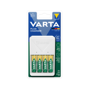 Varta Batterijoplader - 4 AA Batterijen - Accessoires & toebehoren