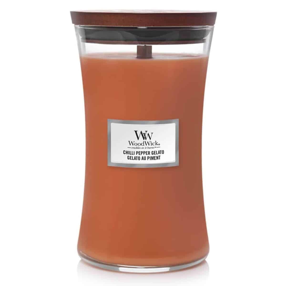WoodWick Chili Pepper Gelato Large Candle WoodWick Chili Pepper Gelato Large Candle
