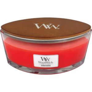 WoodWick Crimson Berries Ellipse Candle