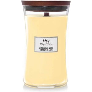 WoodWick Lemongrass & Lily Large Candle