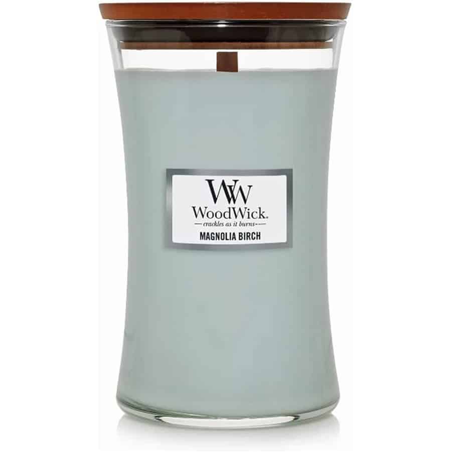 WoodWick Magnolia Birch Large Candle WoodWick Magnolia Birch Large Candle