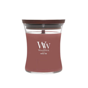 WoodWick Rouge Oud Large Candle - Geurkaars in glas
