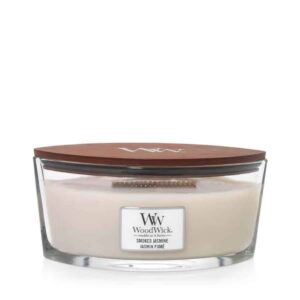 WoodWick Smoked Jasmine Ellipse Candle