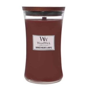 WoodWick Smoked Walnut & Maple Large Candle
