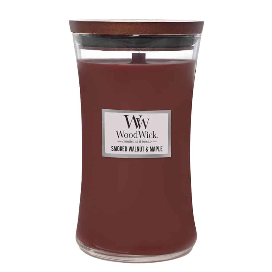 WoodWick Smoked Walnut & Maple Large Candle WoodWick Smoked Walnut & Maple Large Candle