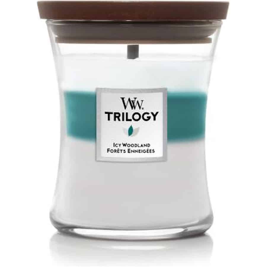 WoodWick Trilogy Icy Woodland Medium Candle WoodWick Trilogy Icy Woodland Medium Candle